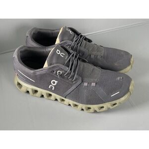 On Running Cloud 5 Shoes Mens Size 9 Black Gray Olive CloudTec Sneakers 59.97769
